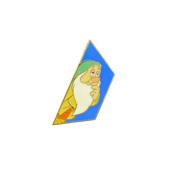 Loungefly Disney Sleepy Dwarf Pin Princess Snow White Gemstone Mystery Brooch - Picture 1 of 10